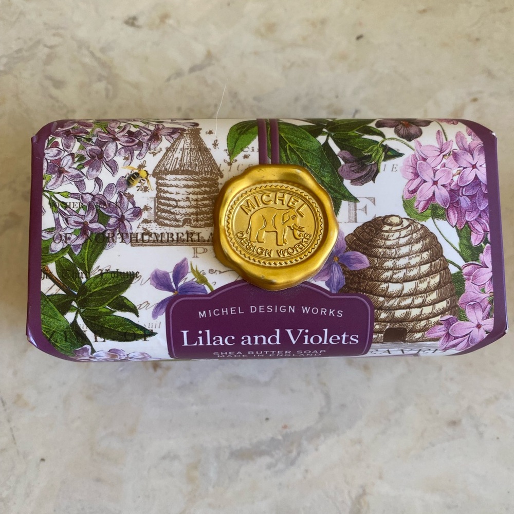 Soap,Michel Design House, Lilac & Violet Bar